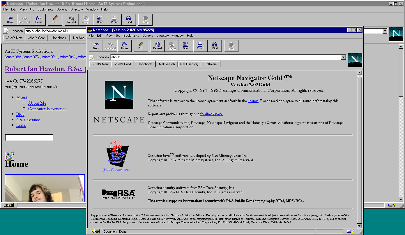 netscape navigator 2